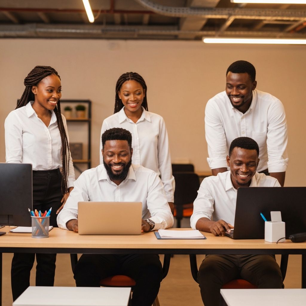 AKWANTU team working together